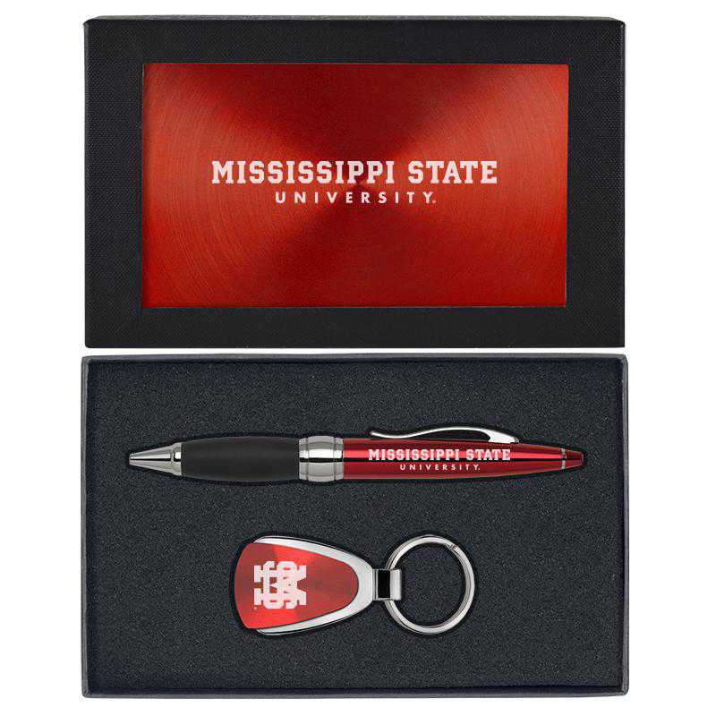 SET-A1-MISSIST-RED: LXG Set A1 KC Pen, Mississippi State